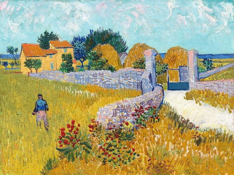 Picture of FARMHOUSE IN PROVENCE (1888)
