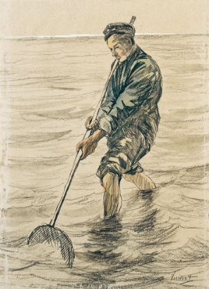 Picture of THE SHELL FISHERMAN (SCHELPENVISSER, 1863–1890)