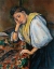 Picture of YOUNG ITALIAN WOMAN AT A TABLE