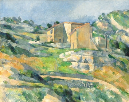 Picture of HOUSES IN PROVENCE: THE RIAUX VALLEY NEAR LESTAQUE