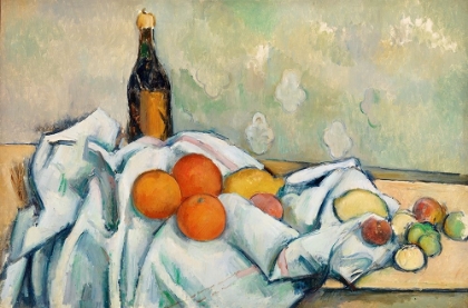 Picture of BOTTLE AND FRUITS