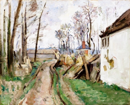 Picture of A VILLAGE ROAD NEAR AUVERS