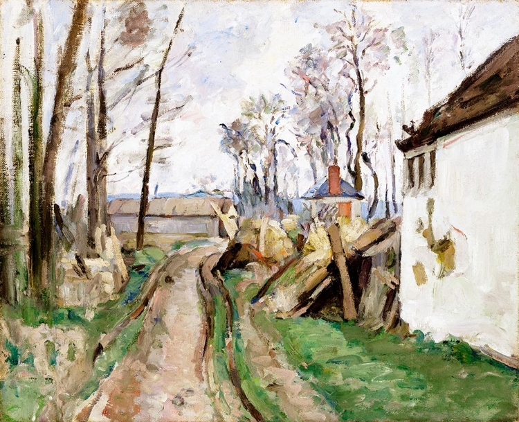 Picture of A VILLAGE ROAD NEAR AUVERS