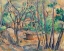 Picture of MILLSTONE AND CISTERN UNDER TREES 