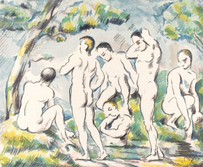 Picture of THE BATHERS (SMALL PLATE)