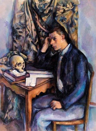 Picture of YOUNG MAN AND SKULL 