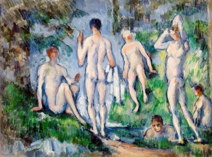 Picture of GROUP OF BATHERS