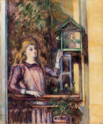 Picture of GIRL WITH BIRDCAGE