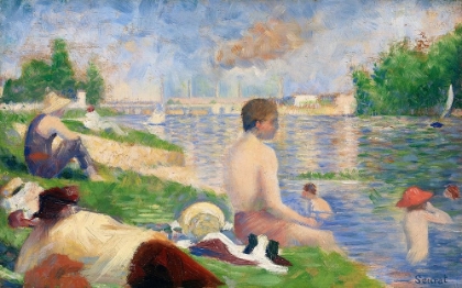 Picture of FINAL STUDY FOR “BATHERS AT ASNIÈRES” 