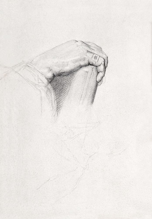 Picture of THE HAND OF POUSSIN, AFTER INGRES 