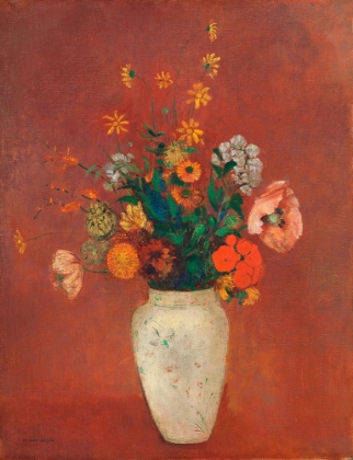 Picture of BOUQUET IN A CHINESE VASE