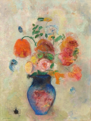 Picture of LARGE VASE WITH FLOWERS