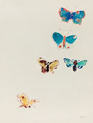 Picture of FIVE BUTTERFLIES