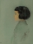 Picture of YOUNG WOMAN IN PROFILE