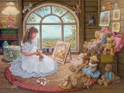 Picture of JENNY PAINTS HER BEARS
