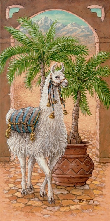 Picture of WHITE LLAMA I