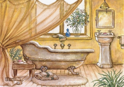 Picture of VINTAGE BATHTUB II