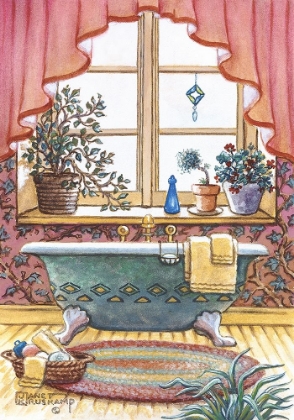 Picture of VINTAGE BATHTUB I