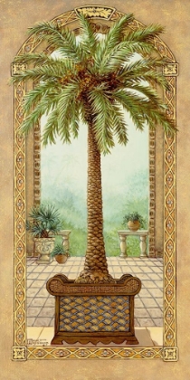 Picture of PALM TREE IN BASKET I