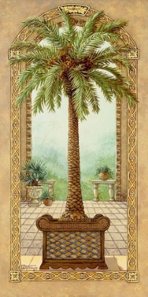 Picture of PALM TREE IN BASKET I