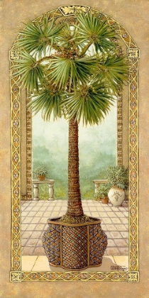 Picture of PALM TREE IN BASKET II