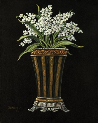 Picture of CLASSICAL VASE WITH FLOWERS II