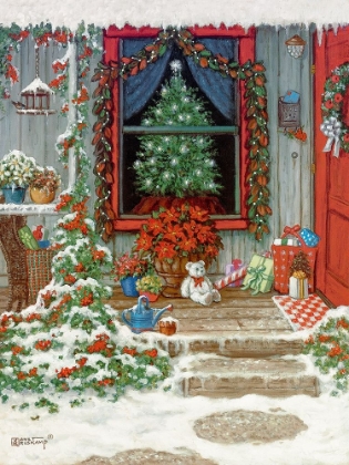 Picture of HOLIDAY FRONT PORCH
