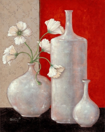 Picture of SILVERLEAF AND POPPIES II