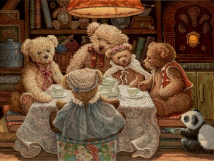 Picture of TEDDY BEAR TEA PARTY