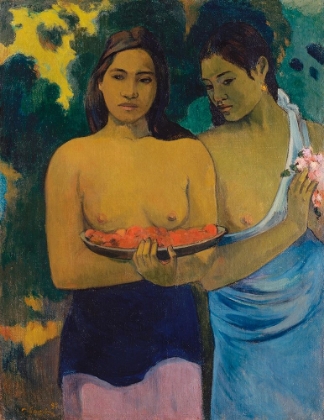 Picture of TWO TAHITIAN WOMEN