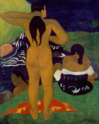 Picture of TAHITIAN WOMEN BATHING