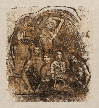 Picture of NATIVITY (MOTHER AND CHILD SURROUNDED BY FIVE FIGURES)