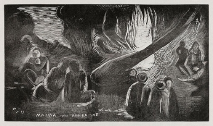 Picture of THE DEVIL SPEAKS (MAHNA NO VARUA INO), FROM THE NOA NOA SUITE