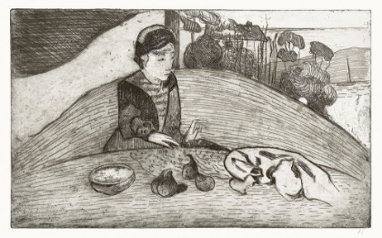 Picture of THE WOMAN WITH FIGS