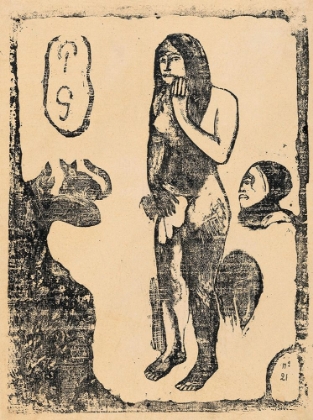 Picture of EVE, FROM THE SUITE OF LATE WOOD-BLOCK PRINTS