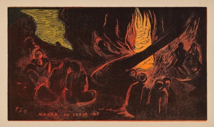Picture of THE DEVIL SPEAKS (MAHNA NO VARUA INO), FROM THE NOA NOA SUITE