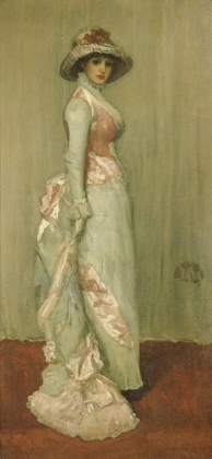 Picture of NOCTURNE IN PINK AND GRAY, PORTRAIT OF LADY MEUX