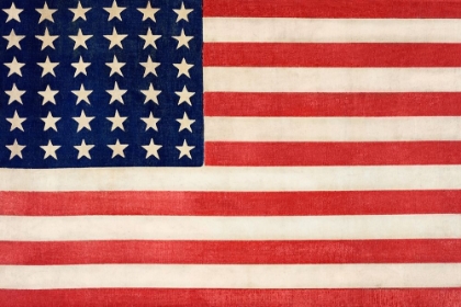 Picture of THE THIRTY-SIX STAR FLAG OF THE UNITED STATES OF AMERICA