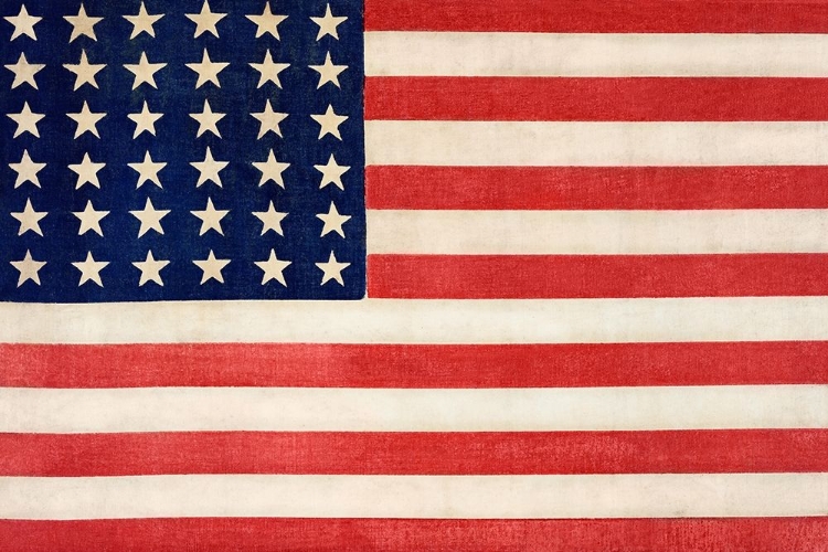 Picture of THE THIRTY-SIX STAR FLAG OF THE UNITED STATES OF AMERICA
