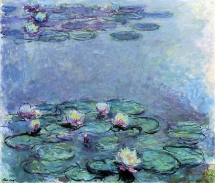 Picture of WATER LILIES NYMPHEAS