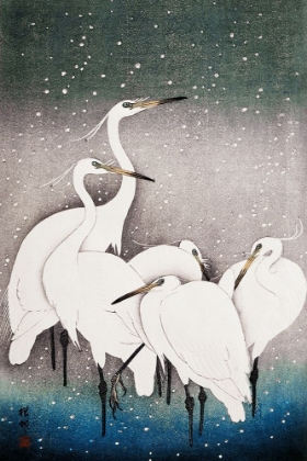 Picture of GROUP OF EGRETS