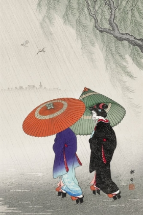 Picture of TWO WOMEN IN THE RAIN