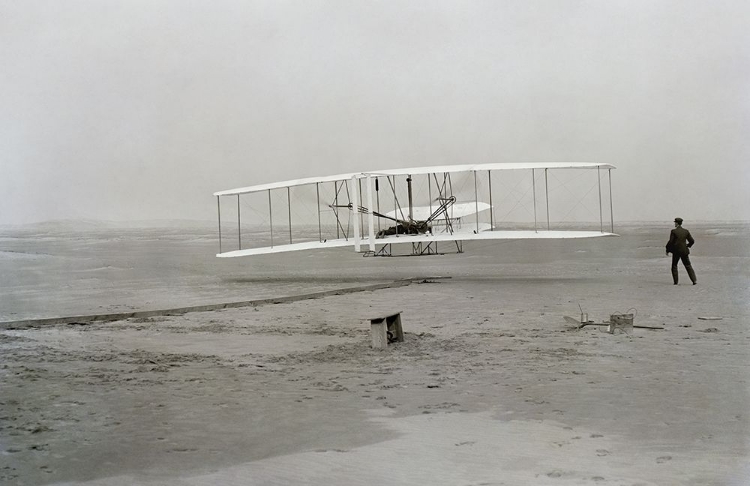 Picture of FIRST FLIGHT, DECEMBER 17, 1903