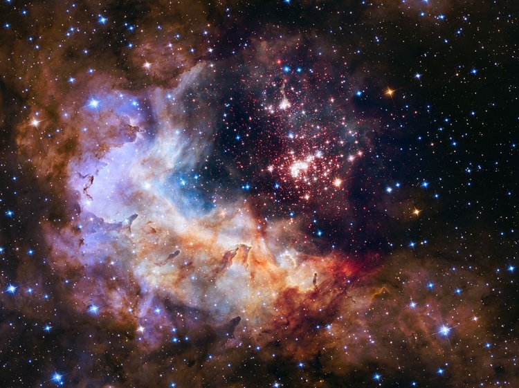 Picture of NASA UNVEILS CELESTIAL FIREWORKS AS OFFICIAL HUBBLE 25TH ANNIVERSARY IMAGE