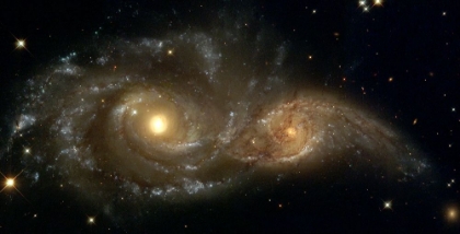 Picture of TWO SPIRAL GALAXIES