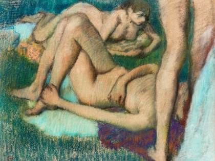 Picture of NAKED WOMEN BATHERS