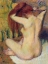 Picture of WOMAN COMBING HER HAIR