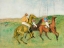 Picture of JOCKEYS AND RACE HORSES