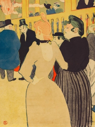 Picture of AT THE MOULIN ROUGE, LA GOULUE AND HER SISTER 