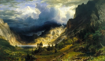 Picture of A STORM IN THE ROCKY MOUNTAINS, MT. ROSALIE